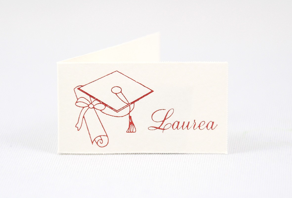 Bigliettino laurea D388 Alessia Partecipazioni Bigliettino laurea D388 Alessia Partecipazioni